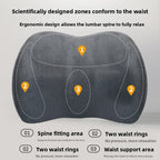 Ergonomic Memory Foam Lumbar Support Cushion Set